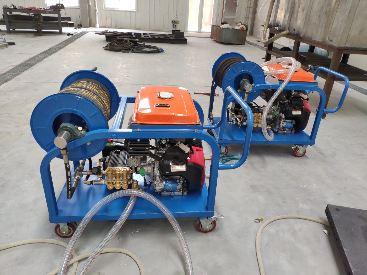 200bar, 41L/min high pressure water jet pipe sewer jetting machine for ...