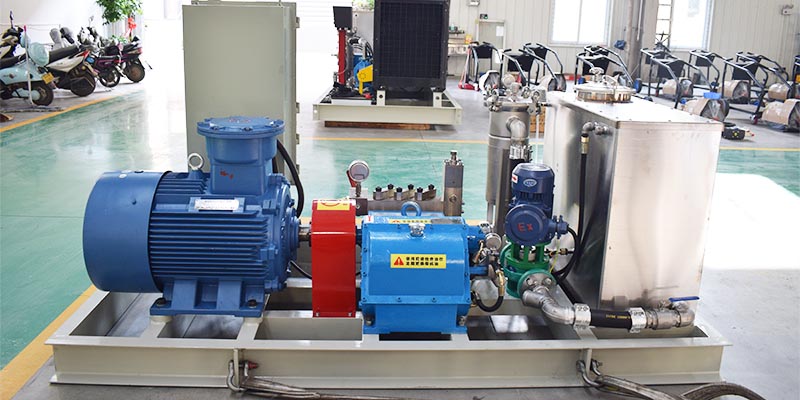 explosion proof hydro jetting machine