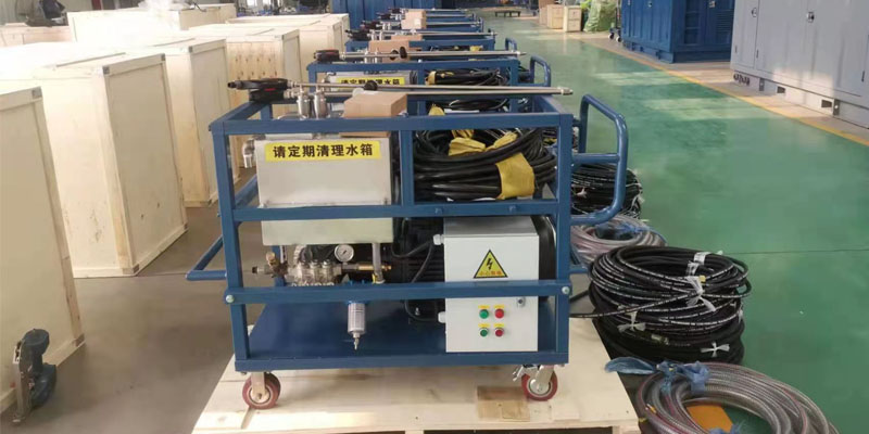 high pressure water jetting machine