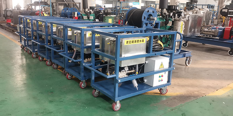 high pressure water jetting machine factory