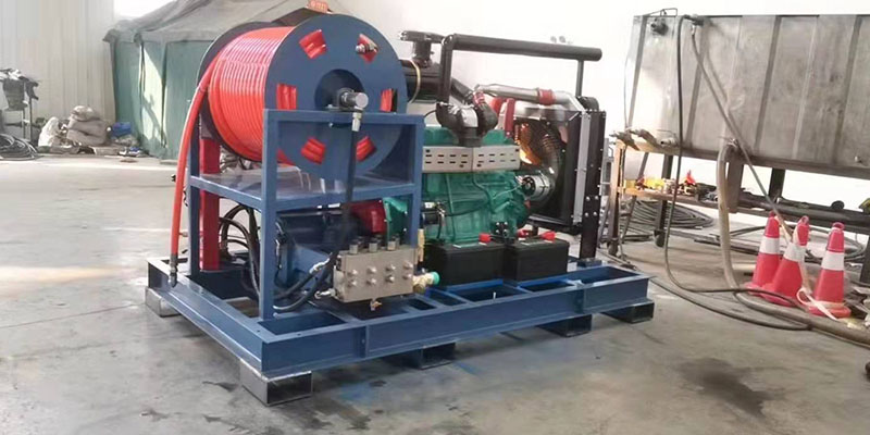 sewer line cleaning machine