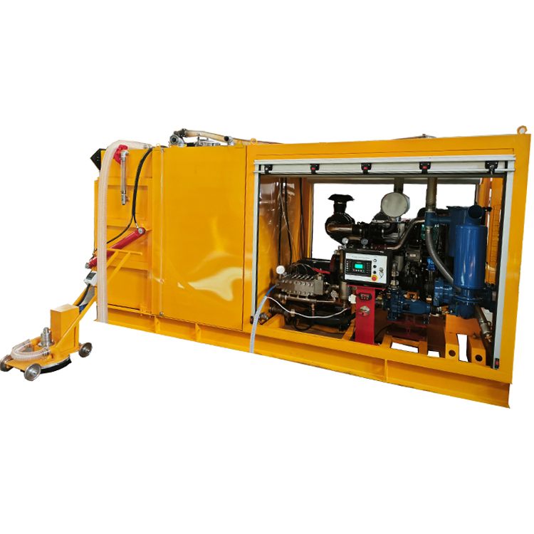 pavement marking removal machine