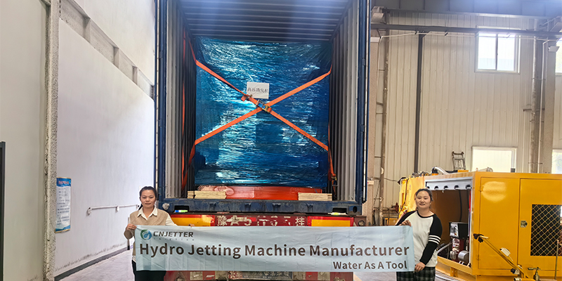 high pressure water jetting machine